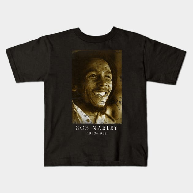 Jamaican Singer 0ne L0VE Kids T-Shirt by AdiGimbal